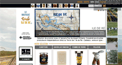Desktop Screenshot of boutique-iledere.com